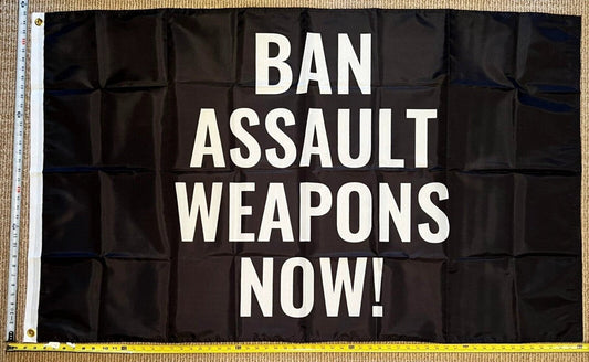 Democrat Flag Ban Assault Weapons B Save Kids America USA Sign 3x5ft by flagsjustdoit