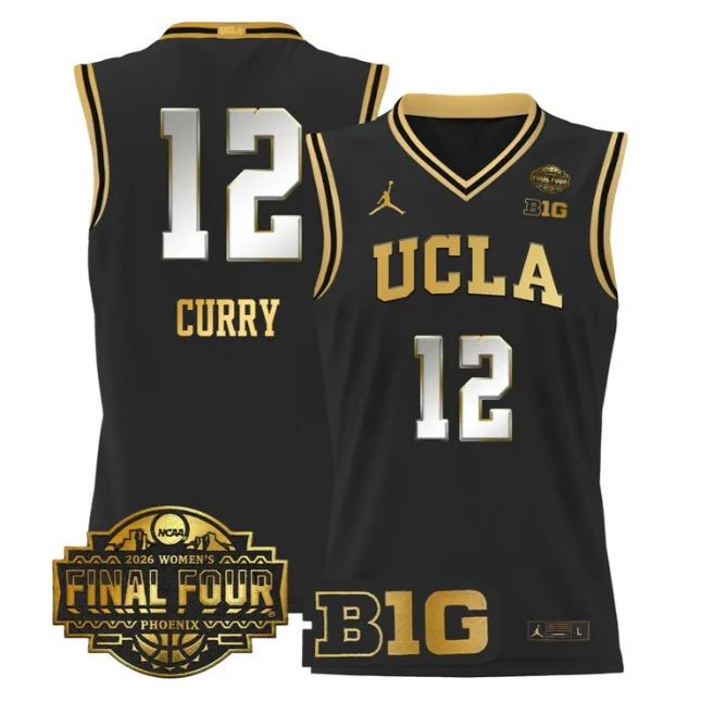 Denise Curry Jersey #12 UCLA Bruins 2026 Final Four Patch Stitched by My store basketball