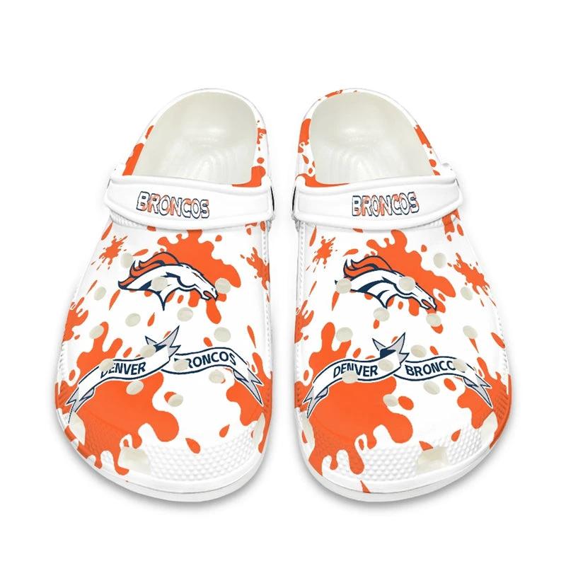 Denver Broncos Crocs V2 Unisex Clogs Clog Shoes by Crocs