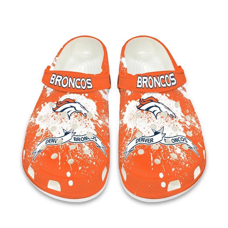Denver Broncos Crocs V3 Unisex Clogs Clog Shoes by Crocs