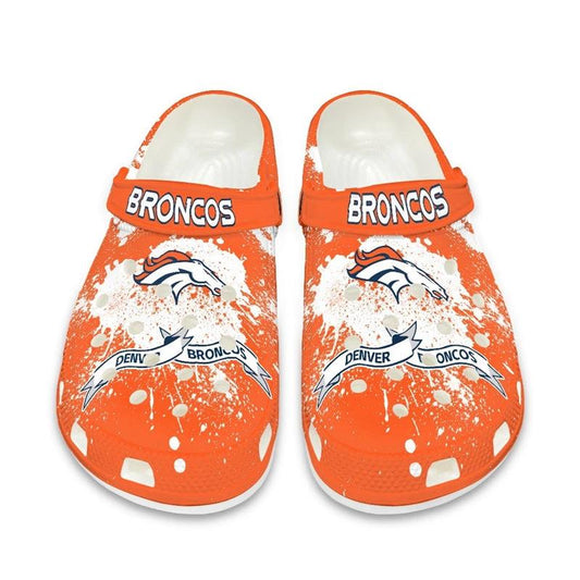 Denver Broncos Crocs V3 Unisex Clogs Clog Shoes by Crocs