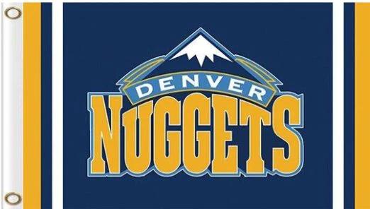 Denver Nuggets Club Flag 3X5Ft Polyester Banner USA Digital Print by flagsjustdoit