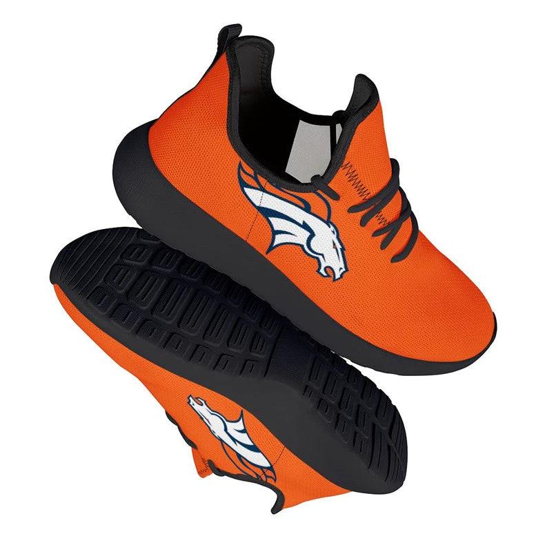 Denver Broncos Team Name Limited Sneaker Shoes For Men Women Fans by Crocs