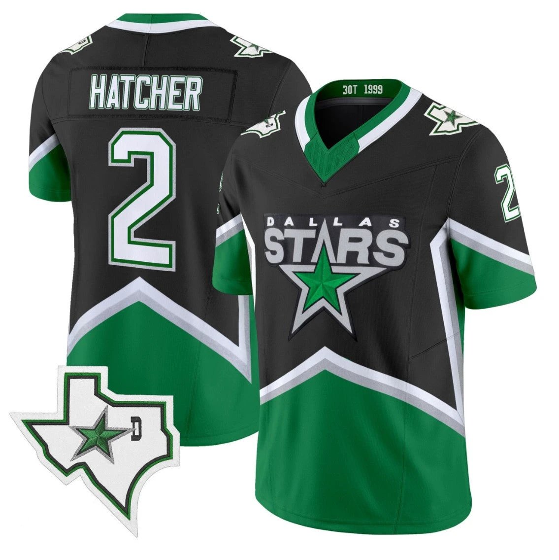 Derian Hatcher Jersey #9 Dallas Stars 99 Throwback Vapor Football Style Stitched by My Store NCAA Football Jerseys