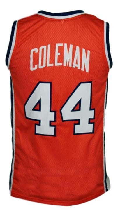 Derrick Coleman Jersey #44 Syracuse College Basketball Orange by My store basketball