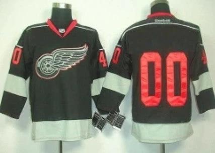 Detroit Red Wings Customized 2012 Black Ice Jersey by Hockey David