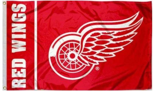 Detroit Red Wings Flag National Hockey 3X5Ft Polyester Digital Print Banner USA by flagsjustdoit