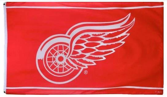 Detroit Red Wings Flag National Hockey League 3X5Ft Polyester Digital Print Banner USA by flagsjustdoit