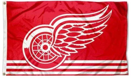 Detroit Red Wings Flag National Hockey League US 3X5Ft Polyester Digital Print Banner USA by flagsjustdoit