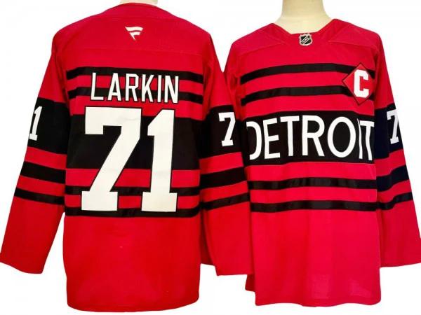 Detroit Red Wings #71 Dylan Larkin Red 2024 Special Edition 2.0 Jersey by Hockey David