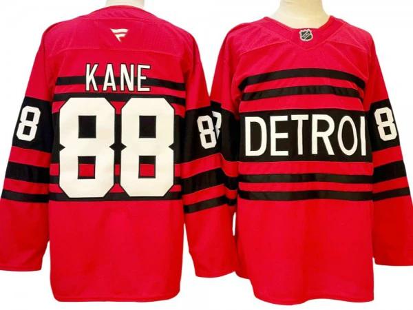 Detroit Red Wings #88 Patrick Kane Red 2024 Special Edition 2.0 Jersey by Hockey David