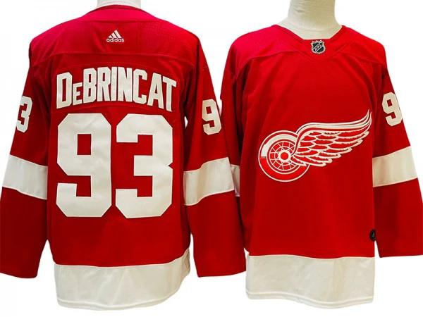Detroit Red Wings #93 Alex DeBrincat Red Jersey by Hockey David