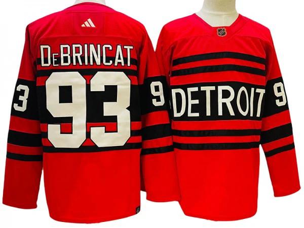 Detroit Red Wings #93 Alex DeBrincat Red Reverse Retro 2.0 Jersey by Hockey David