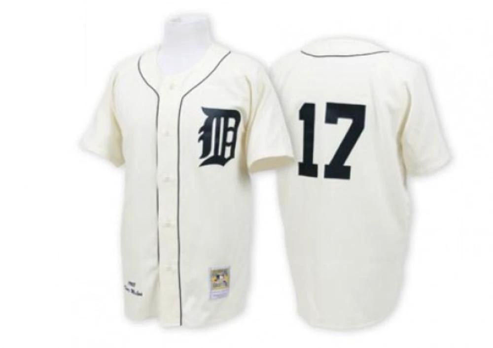Detroit Tigers Denny McLain White Throwback Jersey by My Store