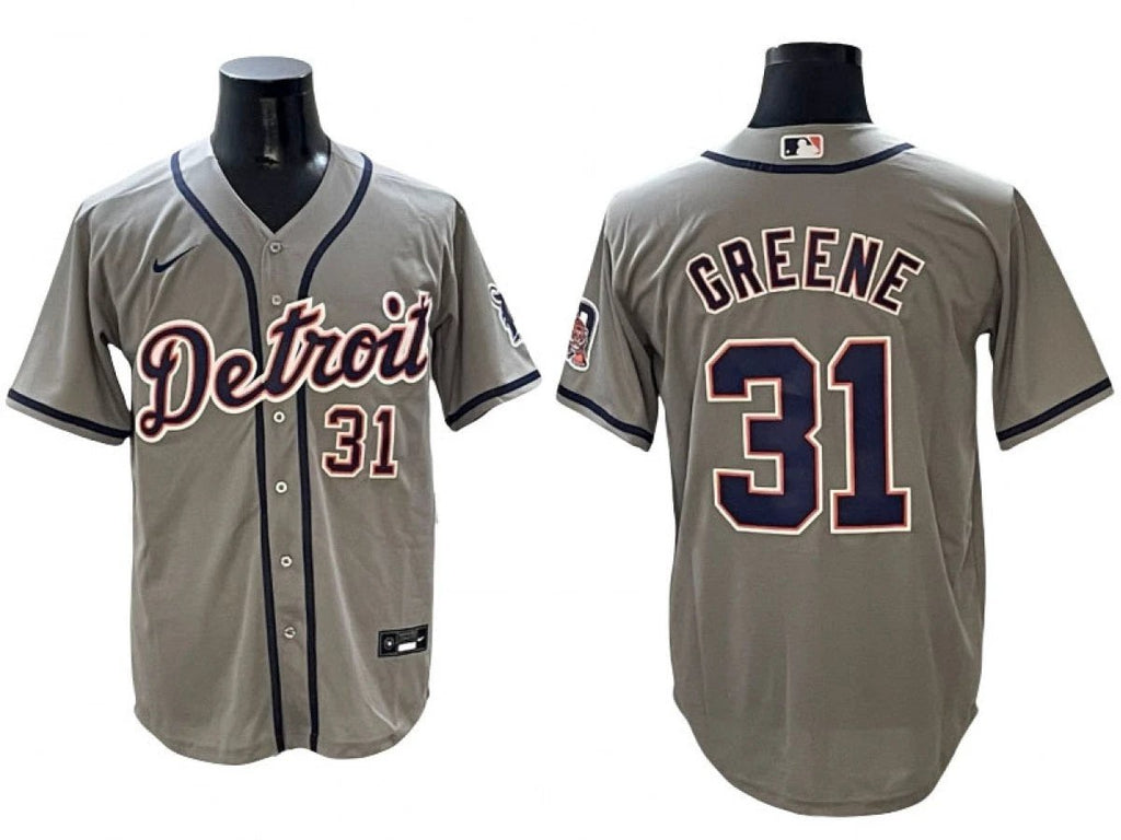 Detroit Tigers #31 Riley Greene Gray Road Limited Jersey by My Store