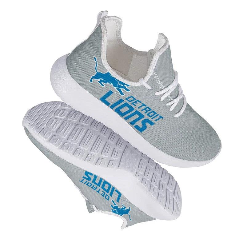 Detroit Lions Team Name Limited Sneaker Shoes For Men Women Fans by Crocs