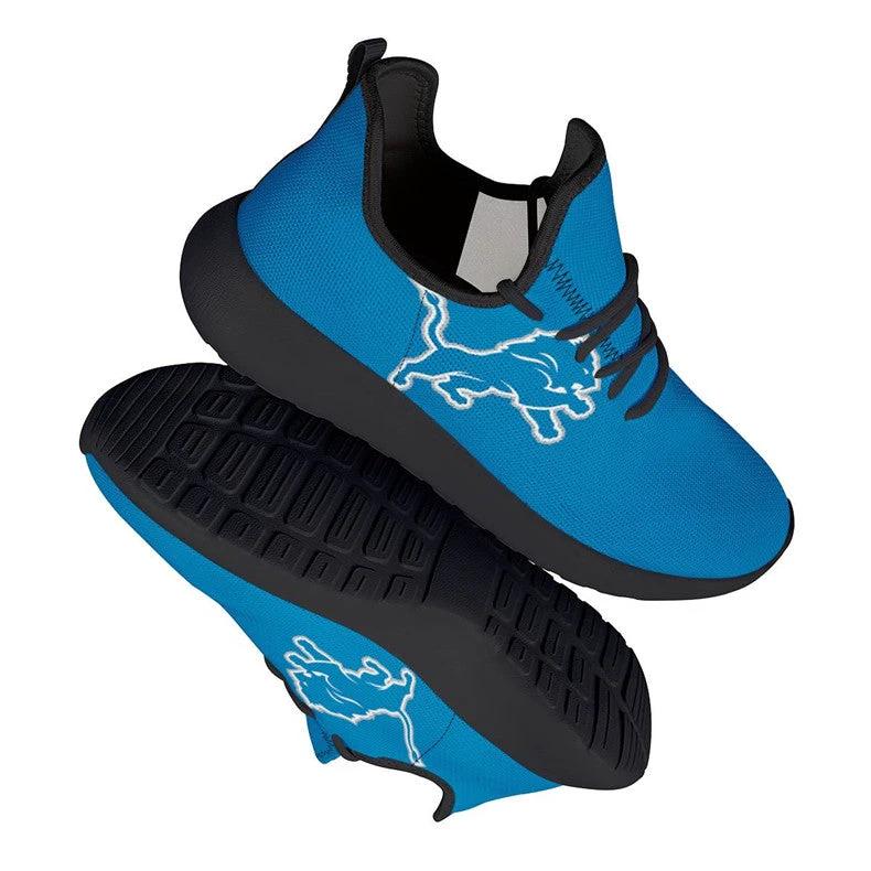 Detroit Lions Team Name Limited Sneaker Shoes For Men Women Fans by Crocs
