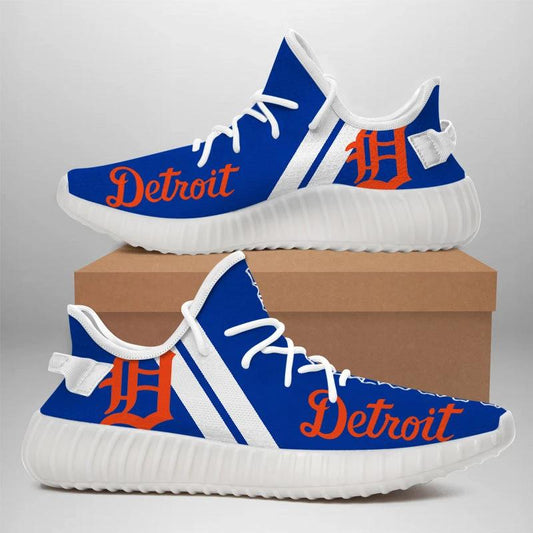Detroit Tigers 350v Yeezy Sneakers For Men Women Fans by Crocs