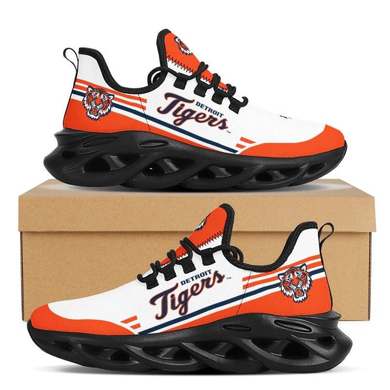 Detroit Tigers Max Soul Sneakers Shoes Elevate Your Every Step by Crocs