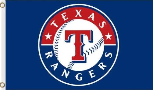 Digital Print Texas Rangers US Sport Flag 3X5Ft Banner USA Polyester with Brass Grommets by flagsjustdoit