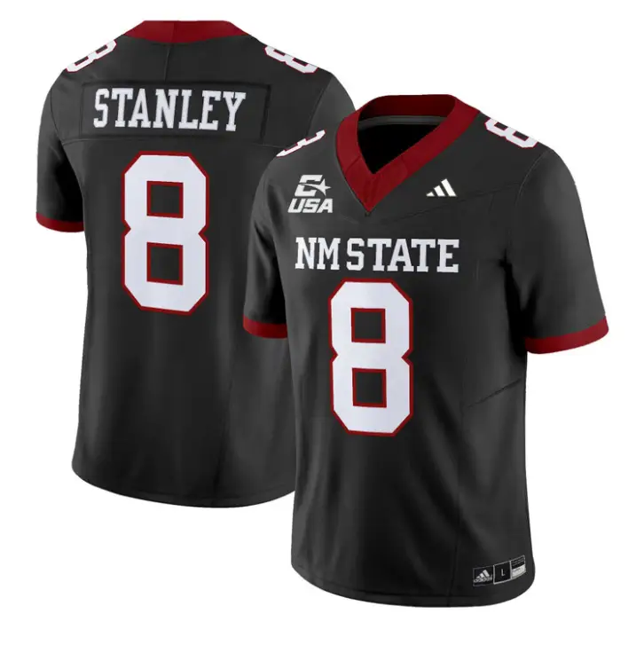 Dijon Stanley Jersey #8 New Mexico State 2026 Vapor Limited Stitched
