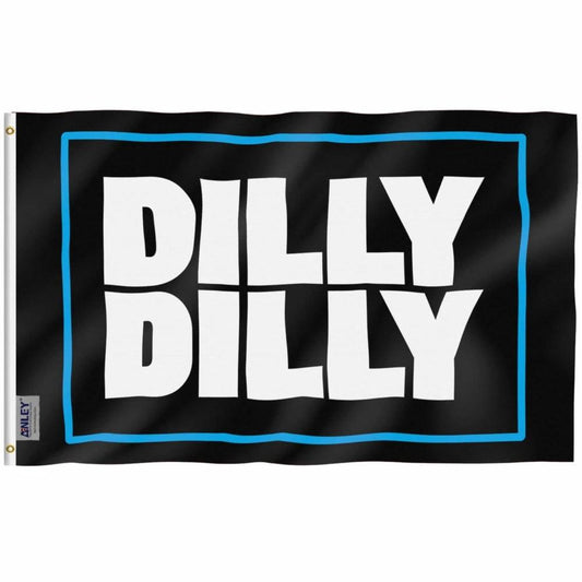 Dilly Dilly Flag - Tailgates and Parties Beer Flag with Brass Grommets 3X5Ft Banner USA Polyester by flagsjustdoit