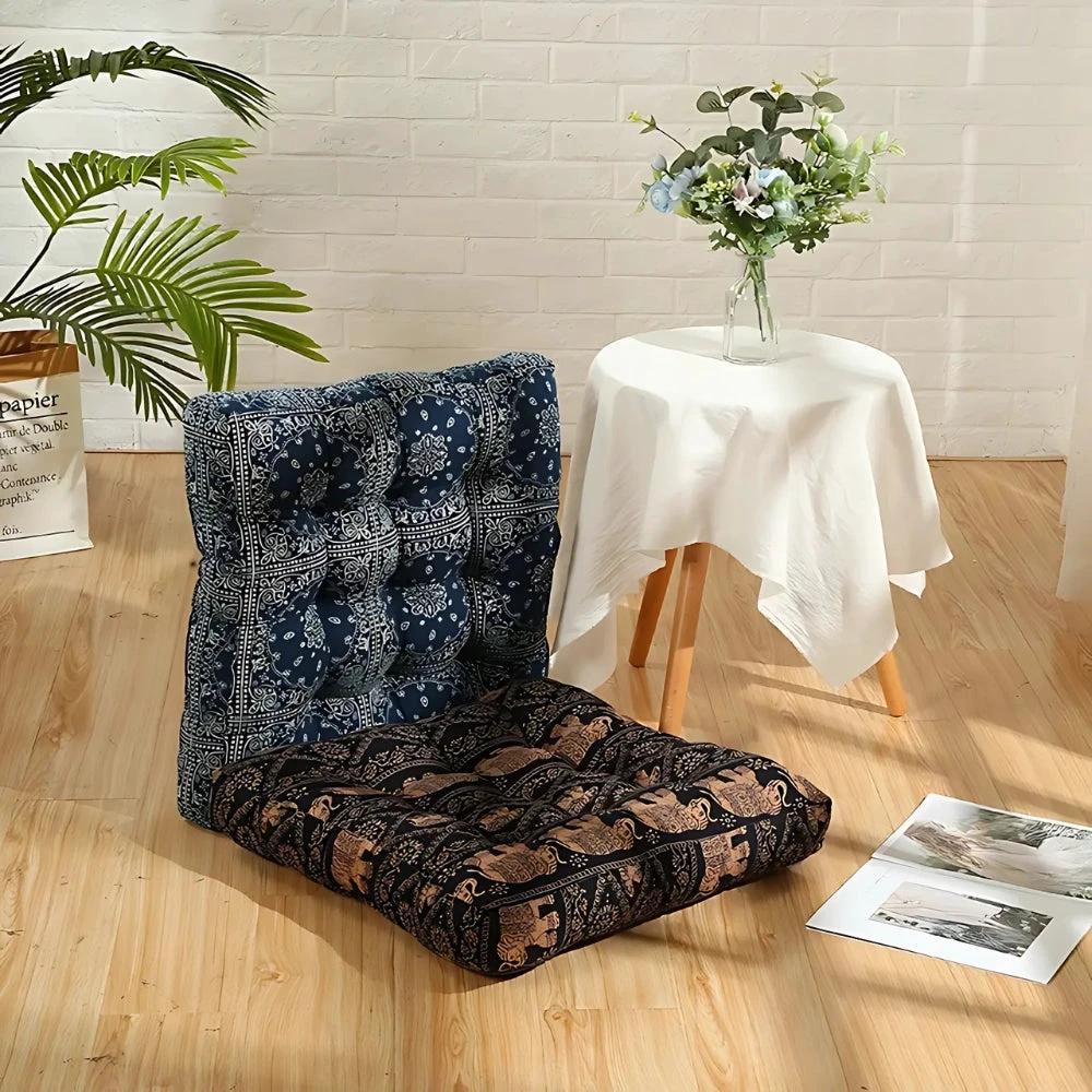 Bohemian Square Cushion Seat Pad by Casa & Beyond