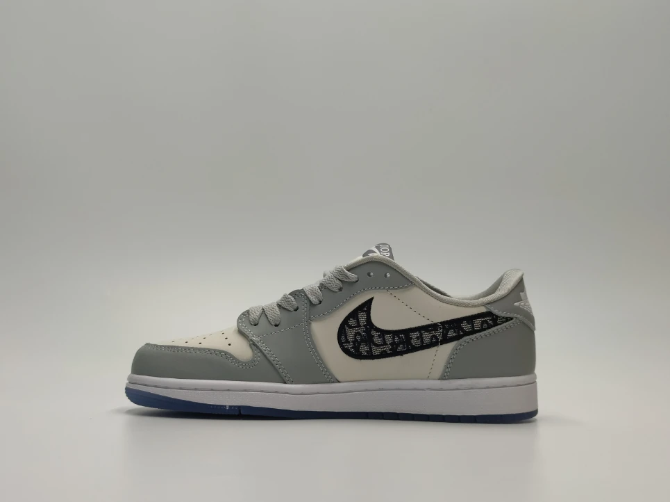 Dior x Air Jordan 1 Low Grey by Air Jordan