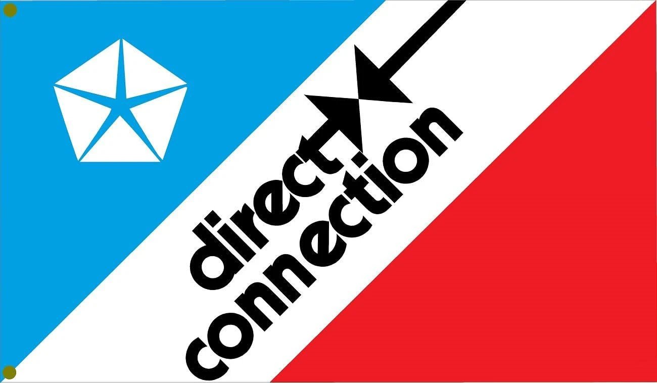 Direct Connection Flag 3x5ft Checkered Banner-Metal Grommets by flagsshop