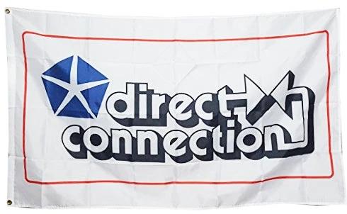 Direct Connection Flag 3x5ft Checkered Banner-Metal Grommets by flagsshop