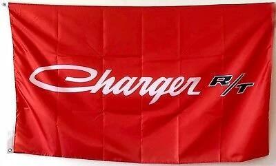 Dodge Charger RT Red Flag 3X5 Ft Polyester Banner USA 90x150cm by flagsjustdoit