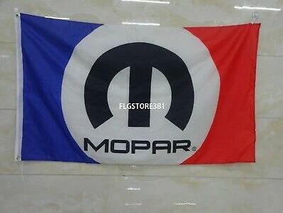 Dodge Chrysler Plymouth White Flag 3X5 Ft Polyester Banner USA 90x150cm by flagsjustdoit