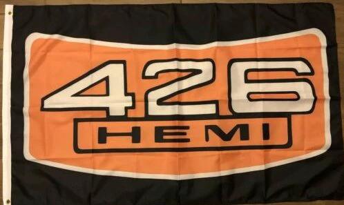 Dodge Flag 426 HEMI Flag 3X5 Ft Polyester Banner USA 90x150cm by flagsjustdoit