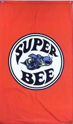 Dodge Flag Super Bee Flag 3X5 Ft Polyester Banner USA 90x150cm by flagsjustdoit