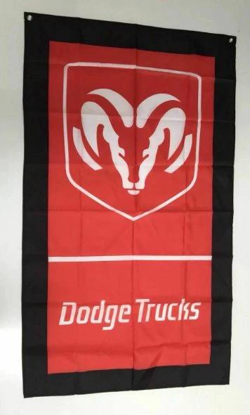 Dodge Ram Trucks Style 1 Banner Flag - Car Ute USA Mechanic Workshop Man Cave 3x5ft by flagsjustdoit