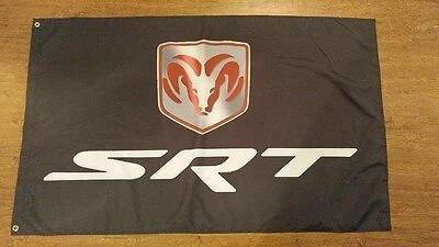 Dodge SRT Black Flag 3X5 Ft Polyester Banner USA 90x150cm by flagsjustdoit