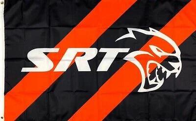Dodge SRT Flag 3X5 Ft Polyester Banner USA 90x150cm by flagsjustdoit