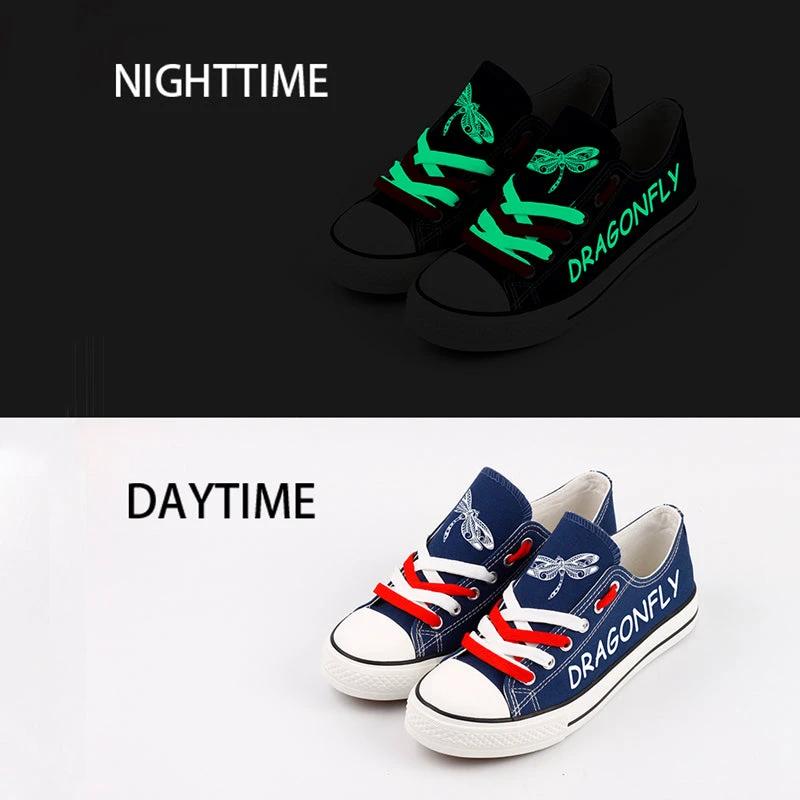 Dragonfly Canvas Sneakers Shoes For Men Women Fans by Crocs