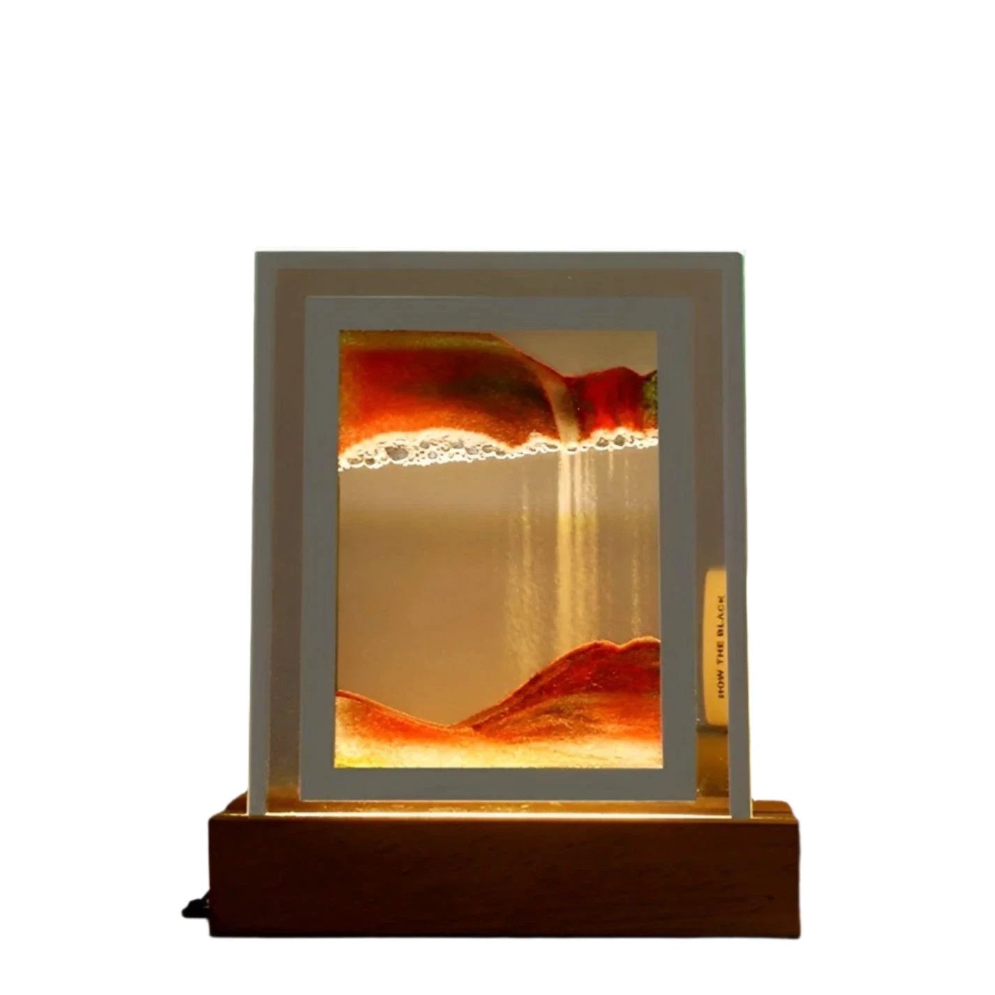 Hypnotic Sand Art Lamp with Soothing LED Light Bowlift by Bowlift