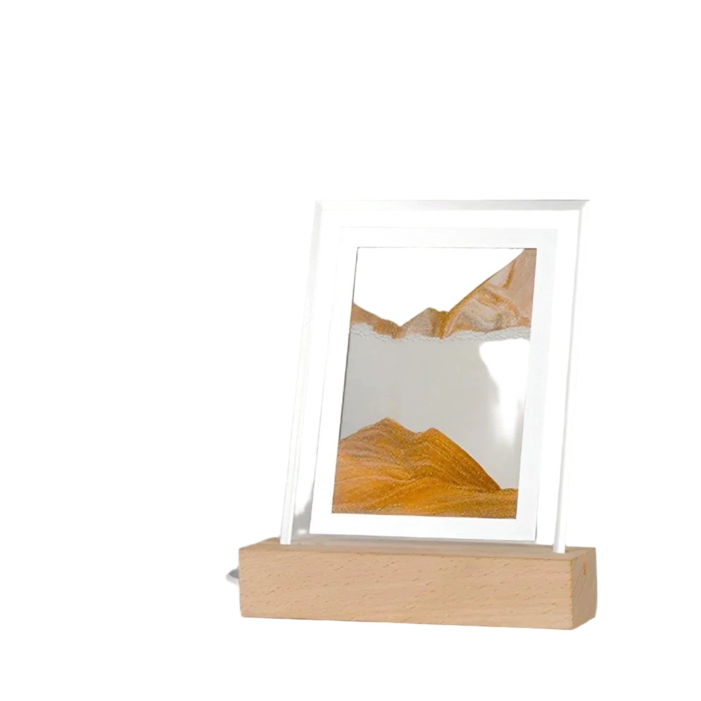 Hypnotic Sand Art Lamp with Soothing LED Light Bowlift by Bowlift