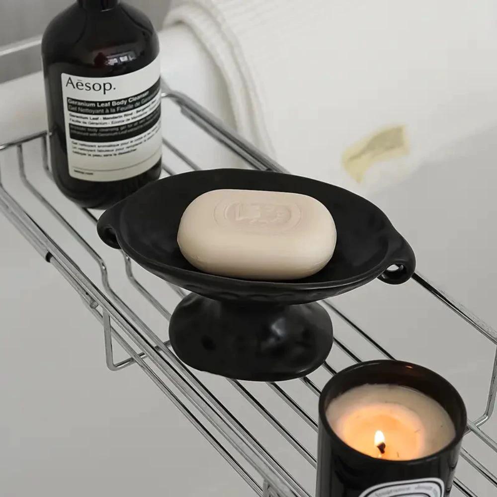 Dual-Ear Ceramic Oval Organizer by Casa & Beyond
