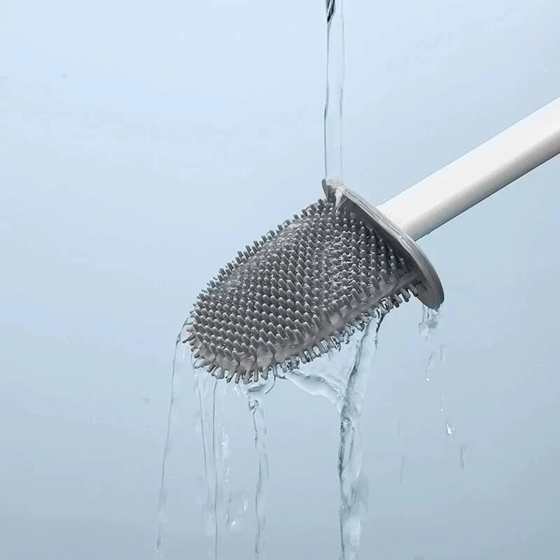 FLEXIBLE SILICONE BRUSH For TOILET CLEANING Bowlift by Bowlift