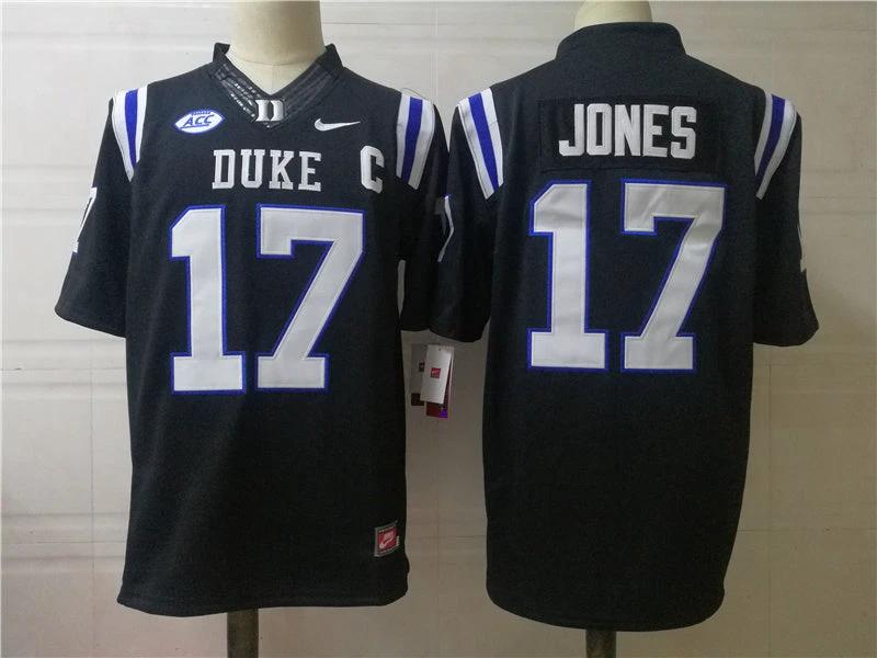 Duke Blue Devils #17 JONES College Football Jersey by My Store
