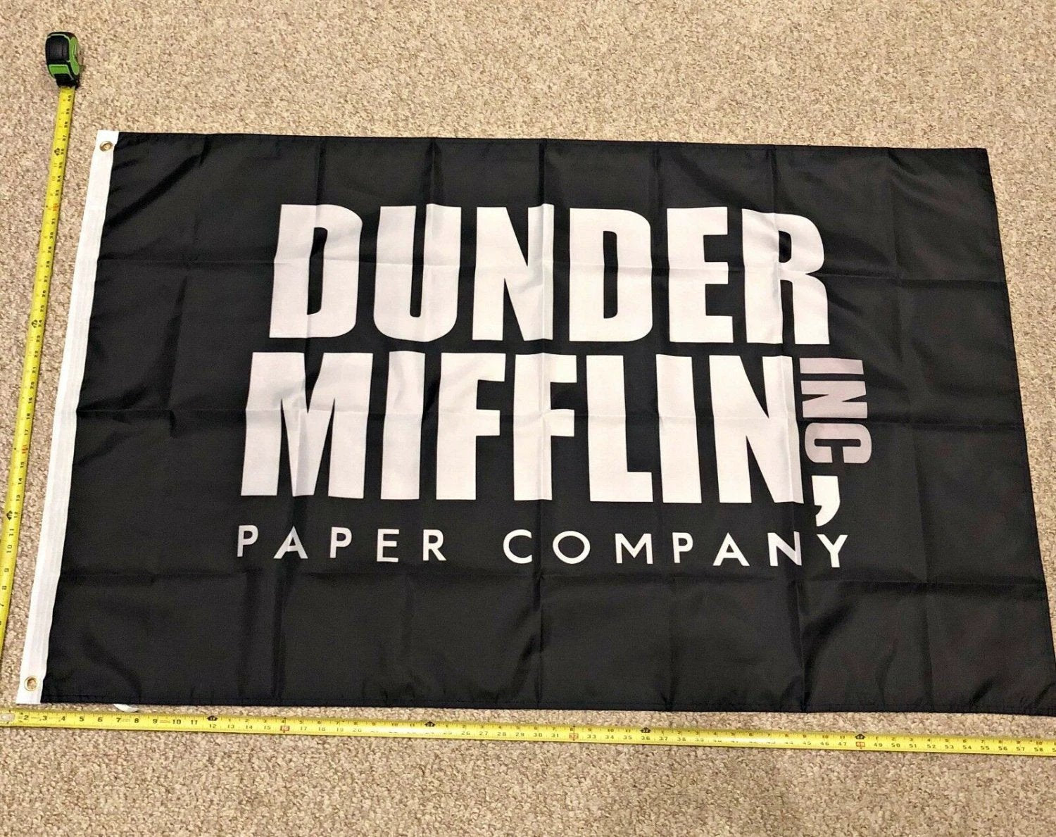 Dunder Mifflin Flag Paper Company Michael Scott The Office 3x5ft by flagsjustdoit