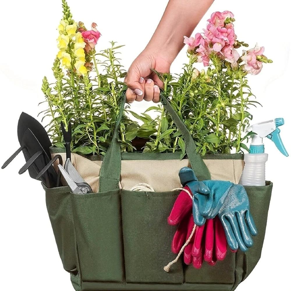 Durable Multi-Purpose Gardening Tool Storage Bag by Casa & Beyond
