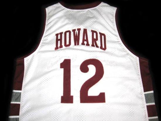 Dwight Howard Jersey #12 Saca High School Basketball White by My store basketball