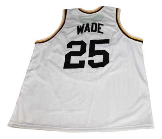 Dwyane Wade Jersey #25 Richards High School Basketball White by My store basketball