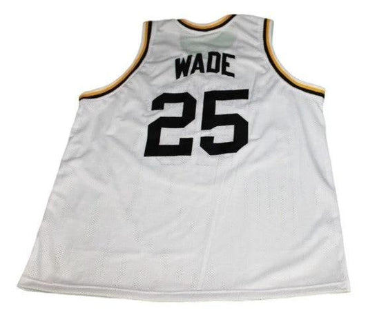 Dwyane Wade Jersey #25 Richards High School Basketball White by My store basketball