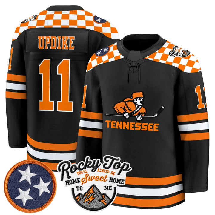 Dylan Updike Jersey #11 Tennessee Volunteers 2025-26 Hockey Premium Stitched by Hockey David