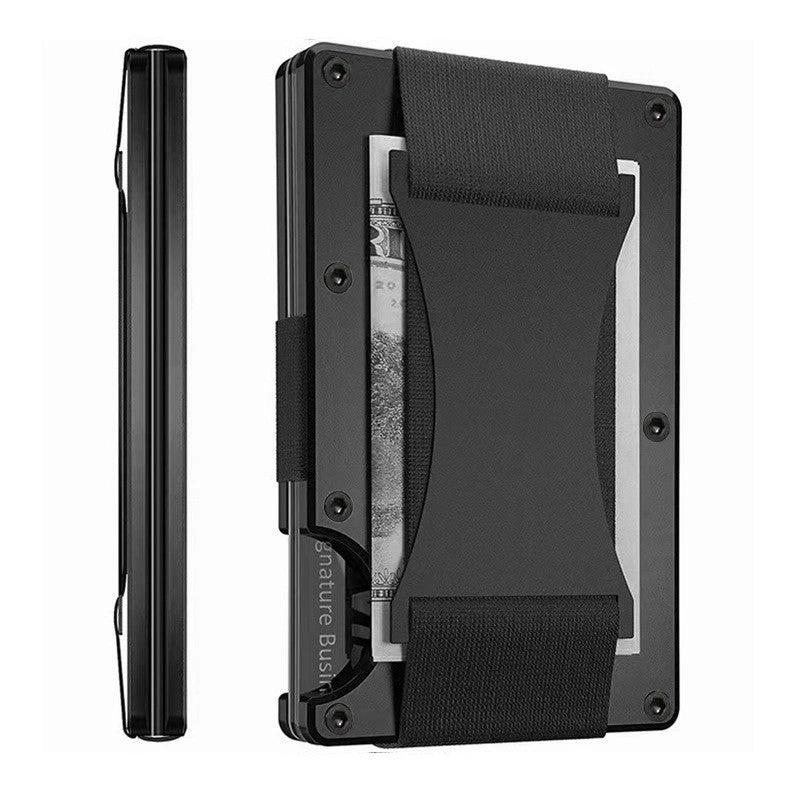 Clip-on Aluminum Alloy Anti-theft Card Holder by BowLift